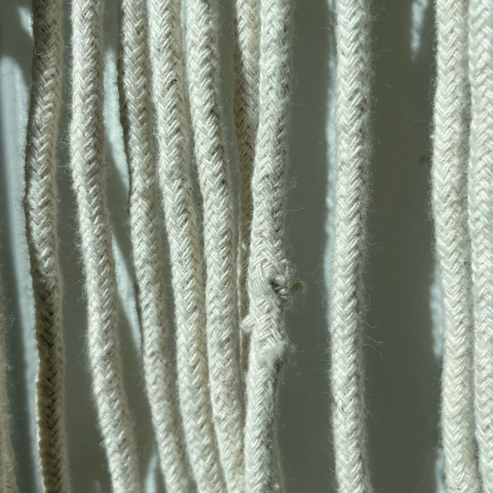 Elegant Cream Macrame Wall Hanging